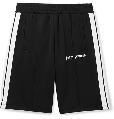 palm angels striped shorts|palm angels shorts women's.